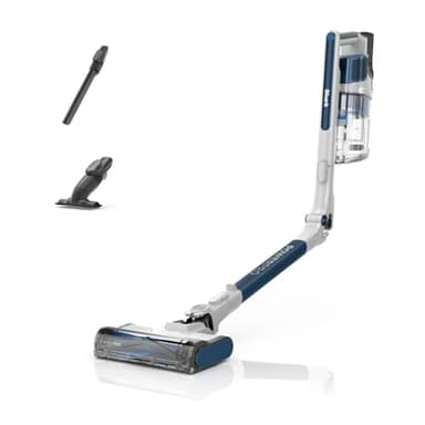 Shark PowerPro Cordless Stick Vacuum Cleaner, Lightweight, Floor Detect Technology, Anti-Hair Wrap Technology, Anti-Allergen Complete Seal, Flexible, Handheld mode, Navy Metallic, IZ380UK