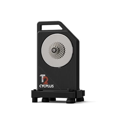CYCPLUS T2 Roller Trainer Bike, BLDC Motor Drive, Smart Roller Trainer, Road Bike, Indoor Riding, 2000 W Resistance, Compatible with Zwift App (11 Speed)