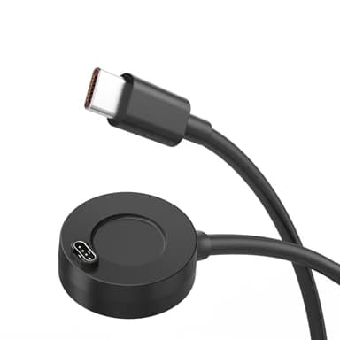 USB C Watch Charger Cable Charge Dock for Garmin Venu 3 3S 2 4, Vivoactive 6 5 4 3, Type C Charging for Garmin Fenix Pro Solar,Forerunner,Vivomove,Quatix,Approach Smartwatch Case Size Under 47mm