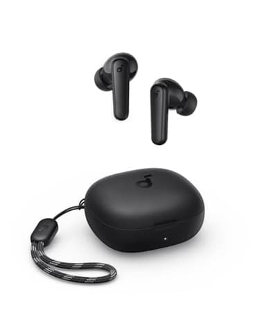 soundcore by Anker P20i True Wireless Earbuds, 10mm Drivers with Big Bass, Bluetooth 5.3, 30H Long Playtime, IPX5 Water-Resistant, 2 Mics for AI Clear Calls, 22 Preset EQs, Customization via App
