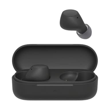 Sony WF-C510 Wireless Earbuds - Compact and Light Bluetooth Earbuds with Multipoint Connection, Ambient Sound, IPX4 Water Resistant, Spotify Tap, Fast Charging, 22 Hours Battery, iOS & Android - Black