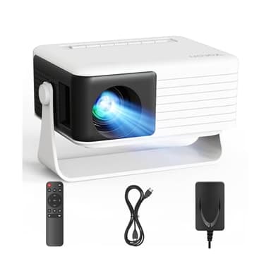 Yoton Y3 Mini Projector 2026 Upgraded Auto Keystone Portable Projector for bedroom, 15000 Lumens, 50% Zoom, 1080P Supported, Compatible with iOS/Android/TV Stick/HDMI/USB/TF Card（Black）