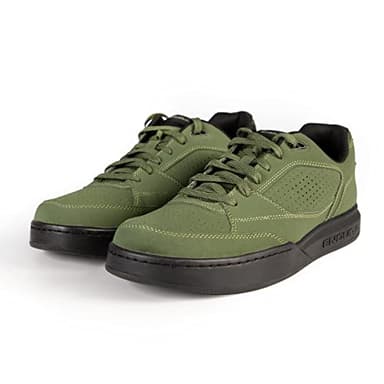 Endura Men's Hummvee Flat Pedal Cycling Shoes | Versatile | Comfortable Cycling Shoes, Green, 45
