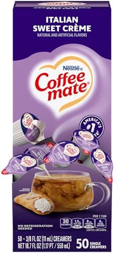 Coffee-mate - Liquid Coffee Creamer, Italian Sweet Creme, 0.375 oz Cups, 50/Box 84652 (DMi BX by Coffee-mate by Coffee-mate