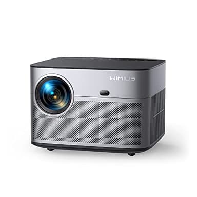 WiMiUS 4K Home Cinema Projector, 36000Lumen Auto Focus&Keystone Projector with 3D HiFi Audio Short Throw, 50% Zoom 300''Display FHD 1080P WiFi6 Bluetooth 5.4 HDR10 for Bedroom Outdoor Movies, Gifts