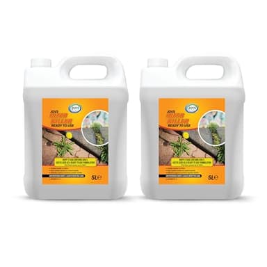 JOVS Weed Killer 2x 5L Ready to Use – Fast Acting Weed Killer Spray for Patios, Paths, Driveways & Gardens – Contains Acetic Acid – Kills Moss & Common Garden Weeds.
