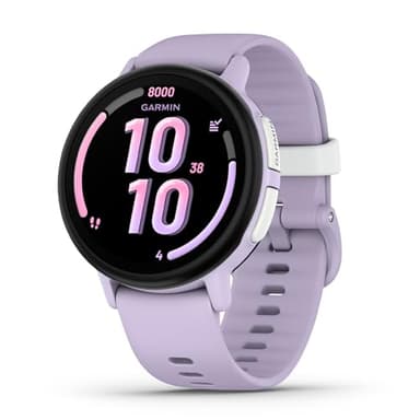 Garmin Bounce 2, LTE GPS smartwatch & fitness tracker for kids, two way calling & texting, real time location, music, swim-friendly, school mode, stay active together,up to 2 days battery life, Purple