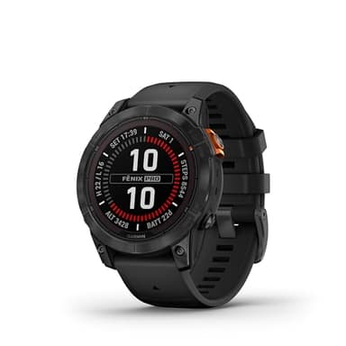 Garmin fēnix 7 PRO GPS 47mm Smartwatch, Multisport, Advanced Health & Training Features, Touchscreen & Buttons, up to 18 days battery life, Graphite