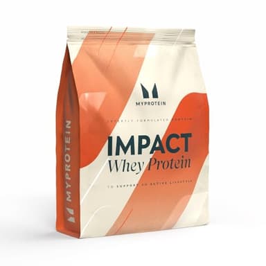 Myprotein Impact Whey Protein Powder | 22g Premium Protein Per Serving | Builds Lean Muscle & Aids Recovery | Vanilla 1KG | Vegetarian Low Fat & Carbs | Trusted by Athletes