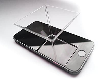 Spectre Smartphone 3D Hologram projector – Value pack of 2 included.