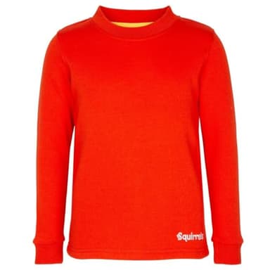 Squirrel Scouts Kids Sweatshirt Shirt Boys Girls Unisex Red (Age 5-6)