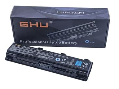 GHU New Replacement Laptop Battery 58 WH PA5109U-1BRS Compatible with Toshiba Satellite PABAS271 PABAS272 PABAS273 C855 C855D L855 L875 P855 P875 S855 S875 PA5110U-1BRS PA5108U-1BRS C55-A