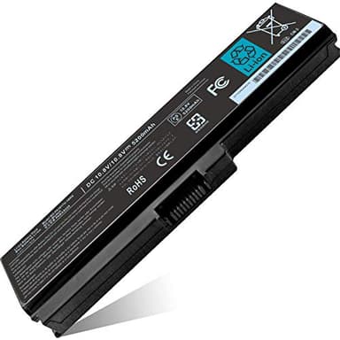 PA3817U-1BRS PA3817U PA3816U-1BRS Laptop Battery Replcement for Toshiba Satellite C655 C675 C675D L645 L645D L655 L655D L675 L675D L745 L755 L755D P745 P755 P775 M645 A660 A655 Series(10.8V 5200Mah)