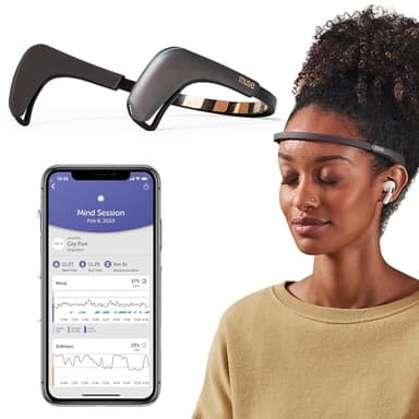 MUSE 2: Brain Sensing Headband USB-C- EEG MUSE Headband Meditation Tracker - Multi-Sensor Bio Feedback Device with Responsive Sound Feedback Guidance - New Feedback Device